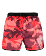 Bañador diesel largo medio estampado camuflaje