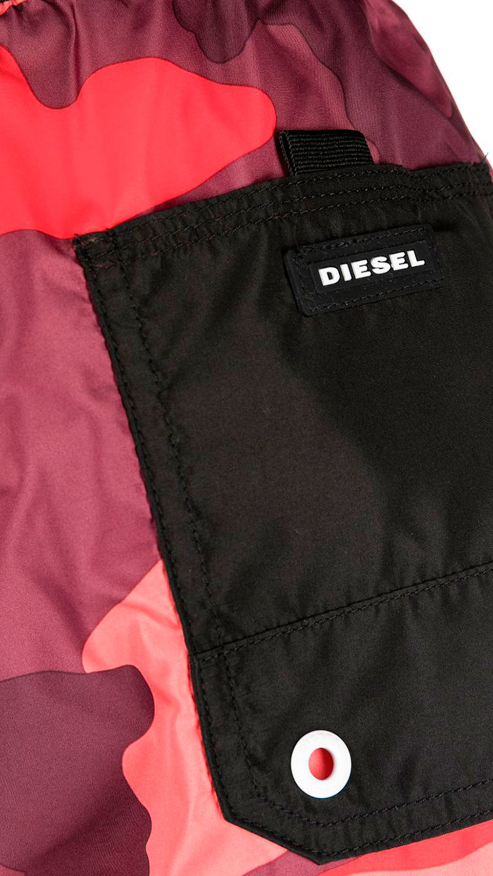 Bañador diesel largo medio estampado camuflaje