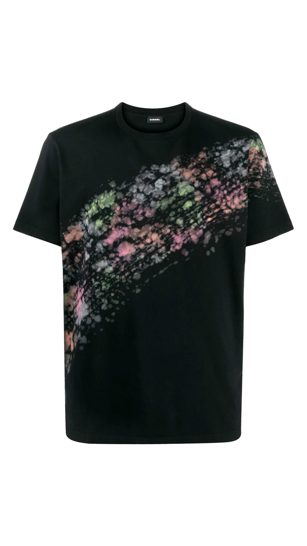 Camiseta diesel manga corta estampado colores