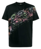 Camiseta diesel manga corta estampado colores