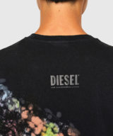 Camiseta diesel manga corta estampado colores