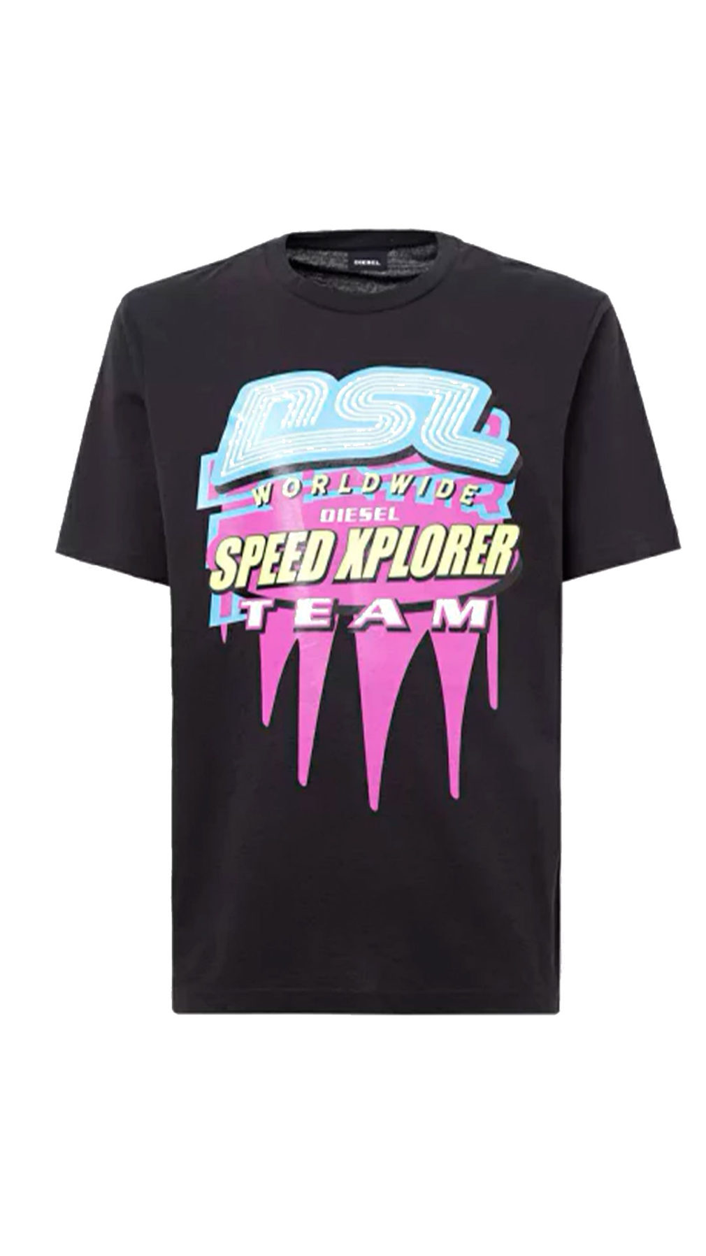 Camiseta diesel manga corta estampado gráfico