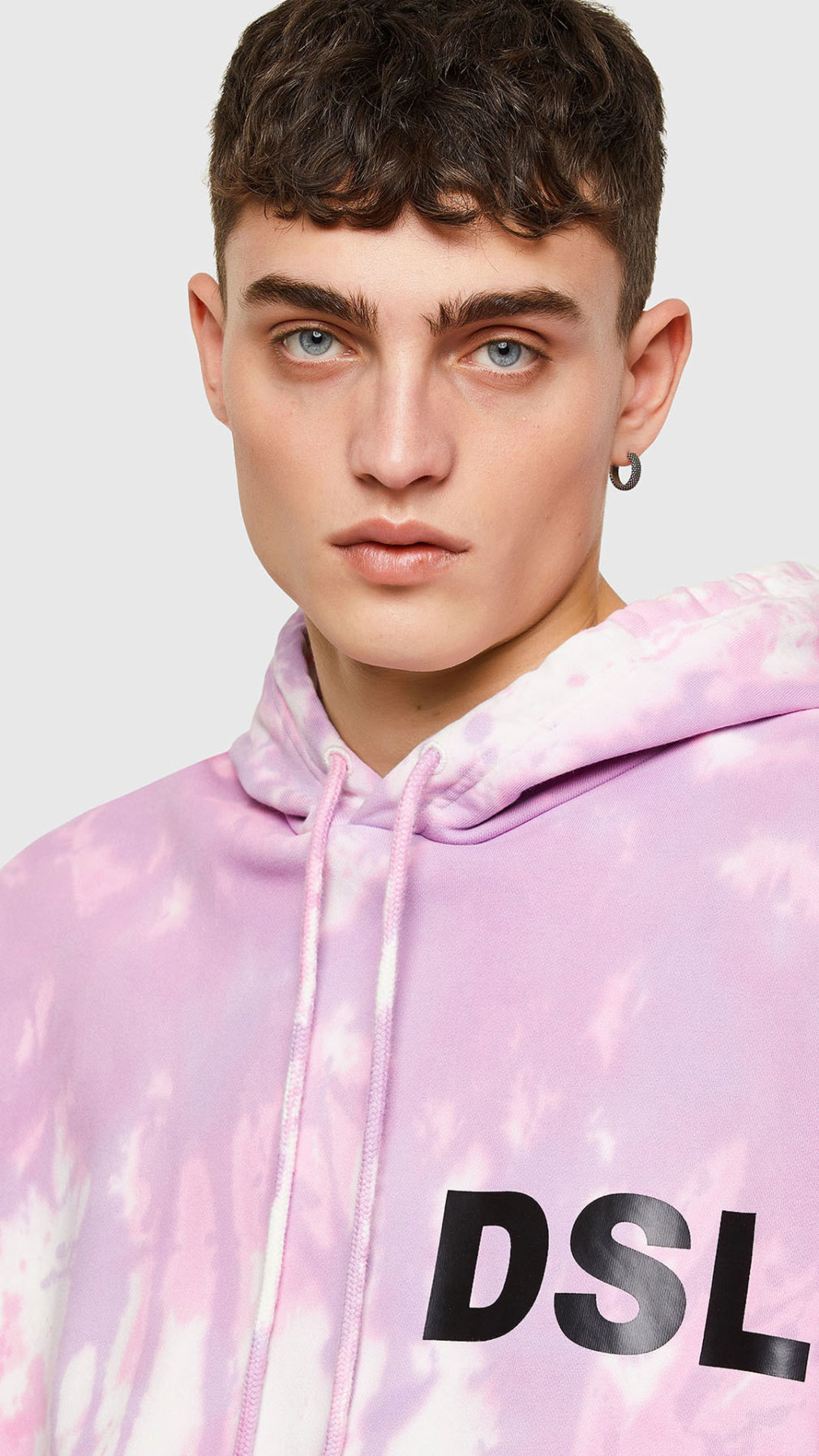 Sudadera diesel manga larga con capucha
