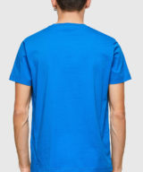 Camiseta diesel manga corta logo en la parte delantera