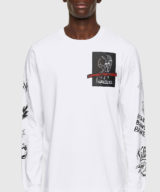 Camiseta diesel manga larga con estampado