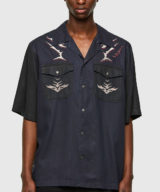 Camisa diesel bowling con logo bordado