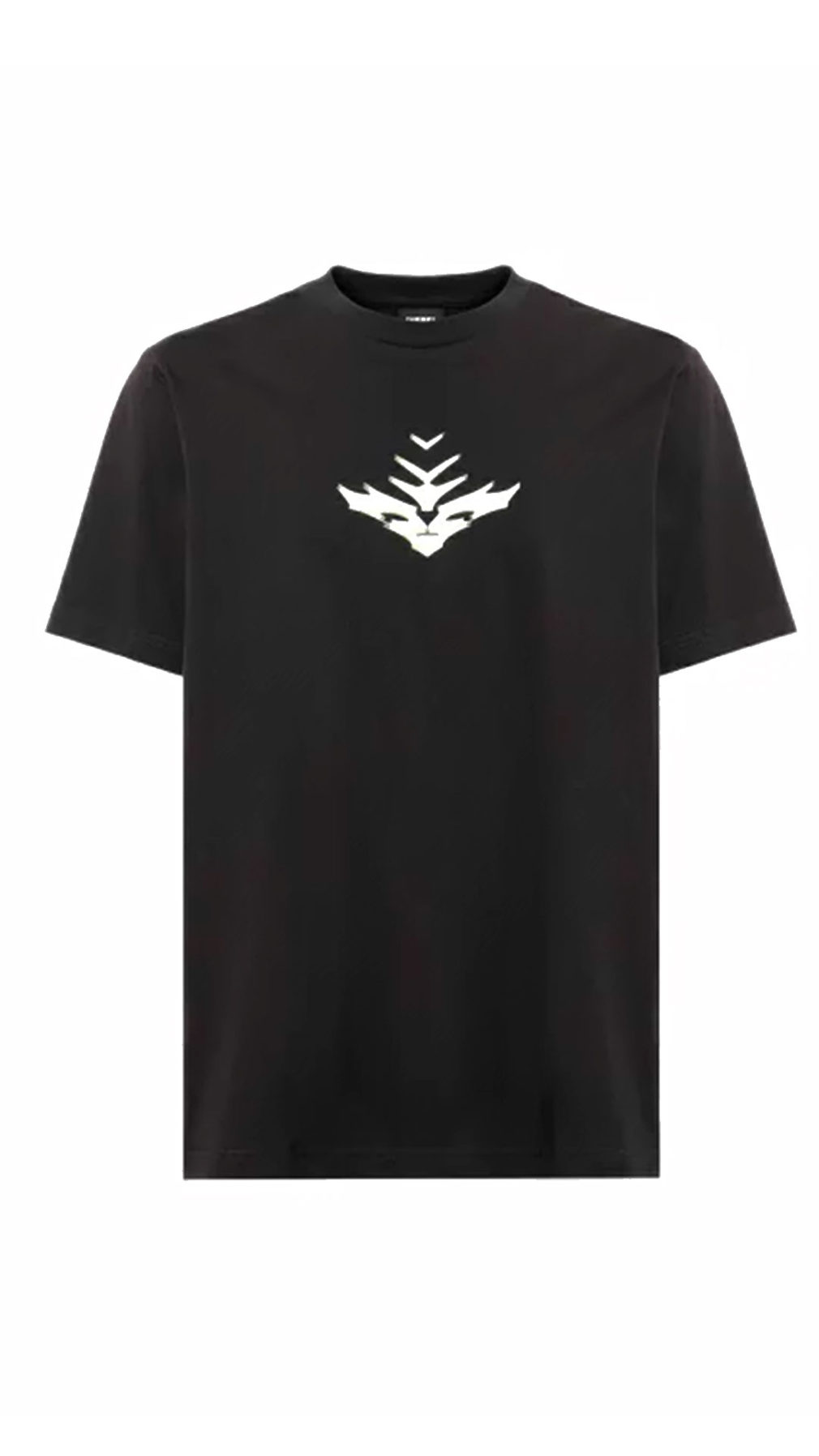 Camiseta diesel manga corta con motivos gráficos en la espalda
