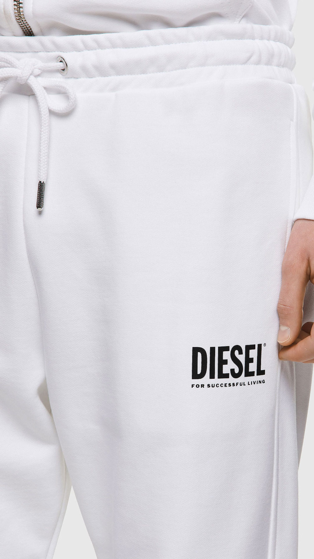Pantalón Diesel deportivo Green Label con estampado del logotipo