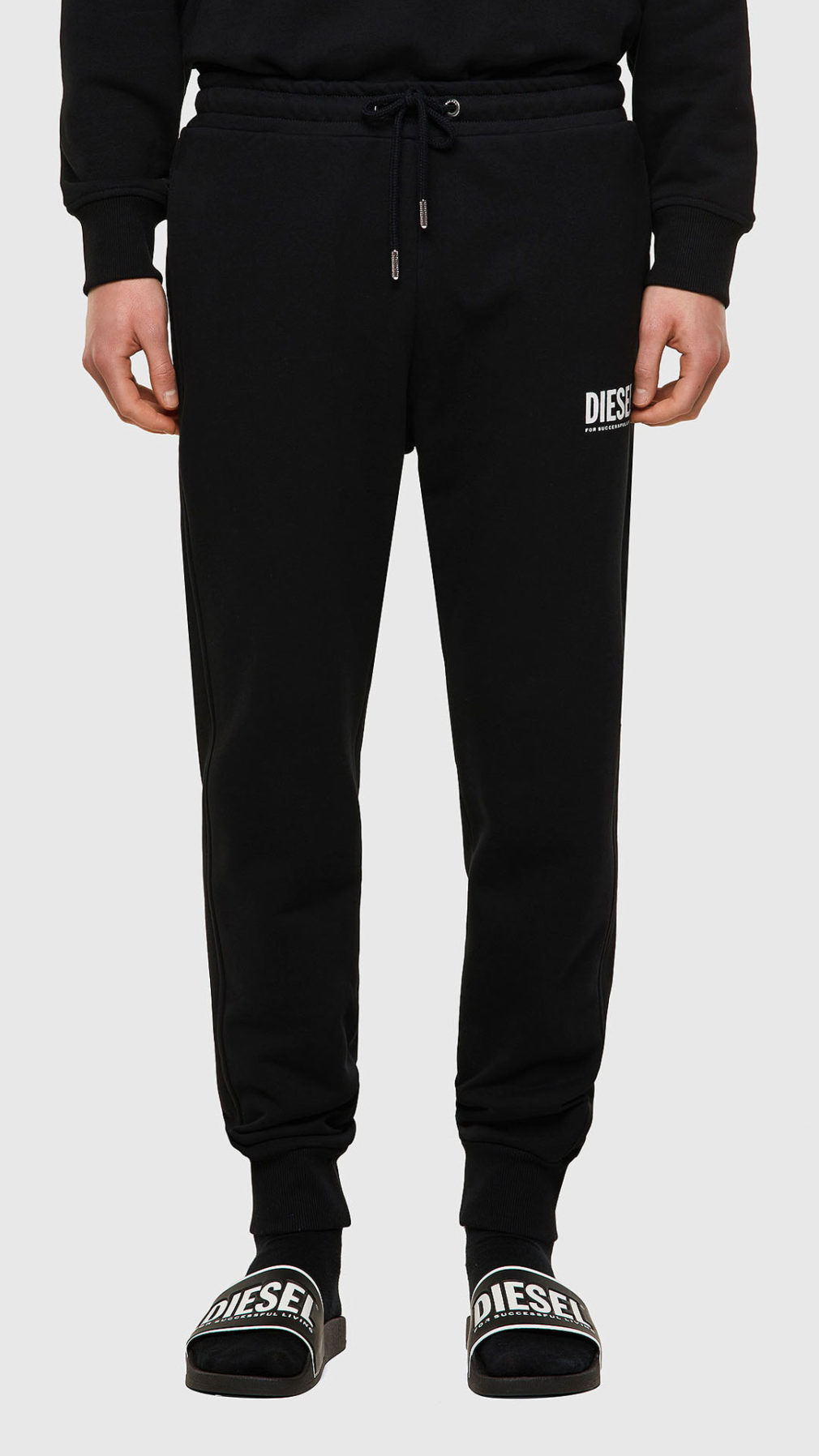 Pantalón Diesel deportivo Green Label con estampado del logotipo