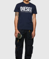 Camiseta Diesel Green Label con estampado del logotipo