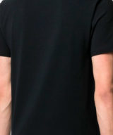 Camiseta moschino manga corta con logo en relieve