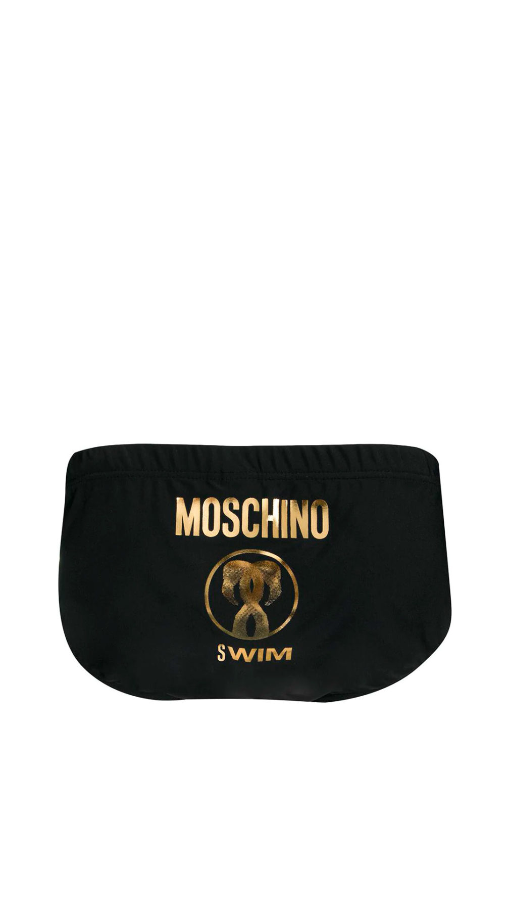 Bañador moschino logo en la parte trasera