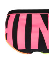 Bañador moschino modelo slip con logo en colores