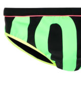 Bañador moschino modelo slip con logo en colores
