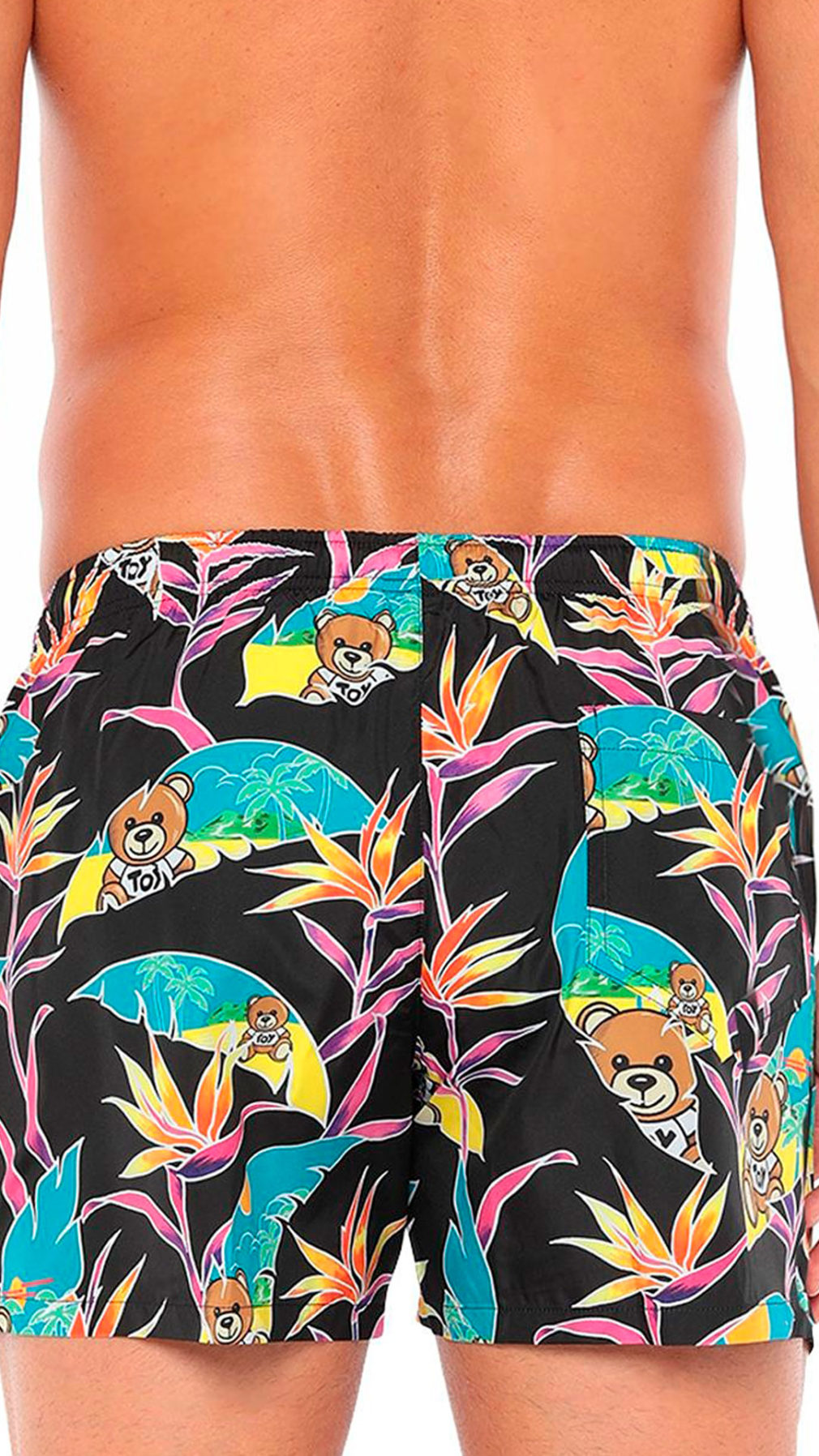 Bañador moschino teddy largo medio