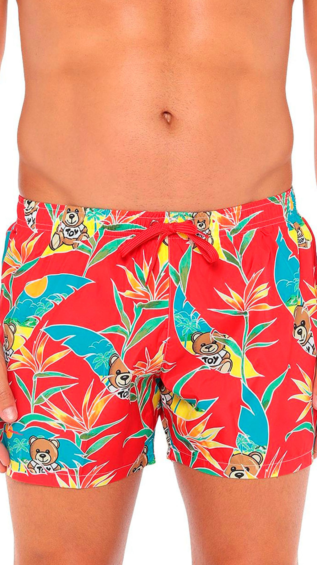 Bañador moschino teddy largo medio