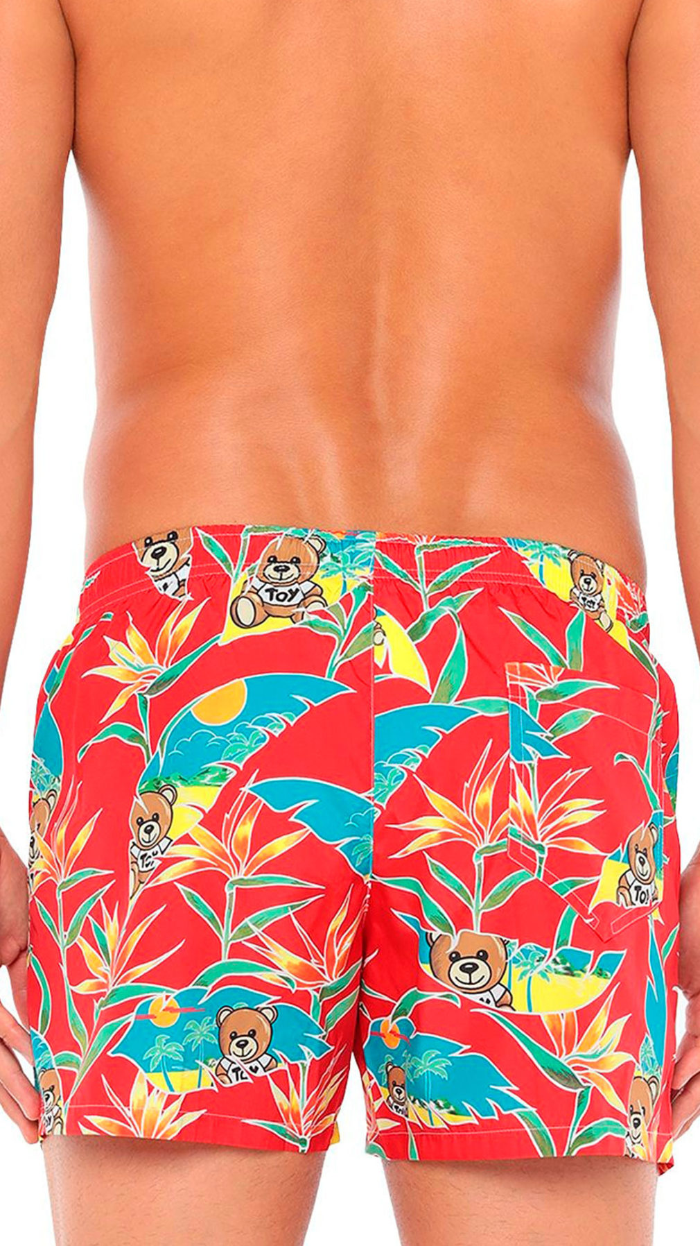 Bañador moschino teddy largo medio