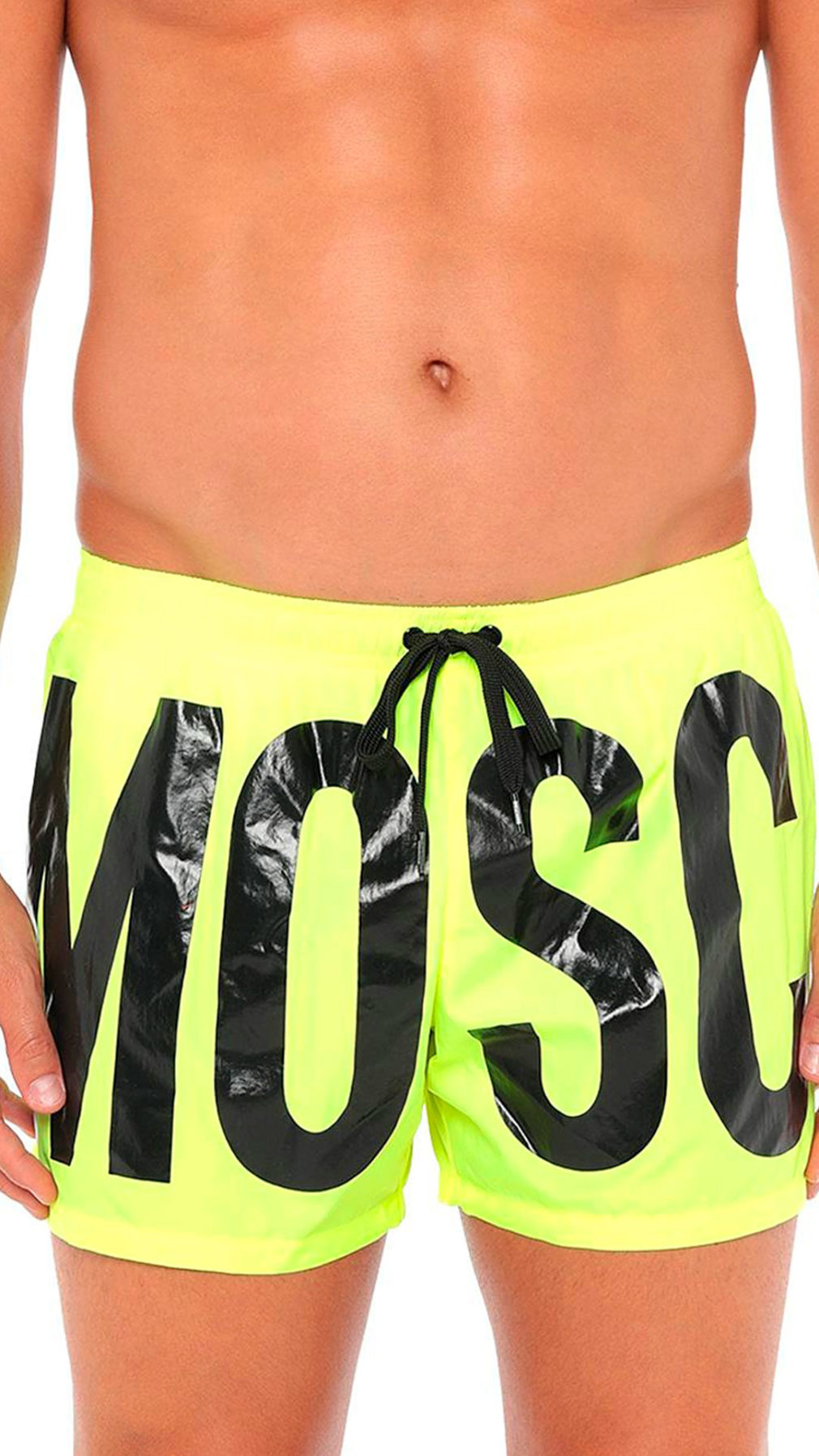 Bañador moschino logo largo medio