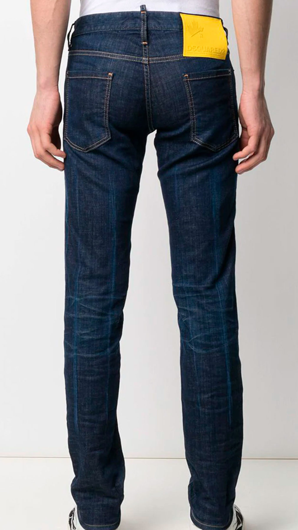 Jeans Slim dsquared2 recto tiro medio