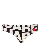 Bañador dsquared2 tipo slip multi logo