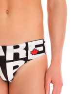 Bañador dsquared2 tipo slip multi logo