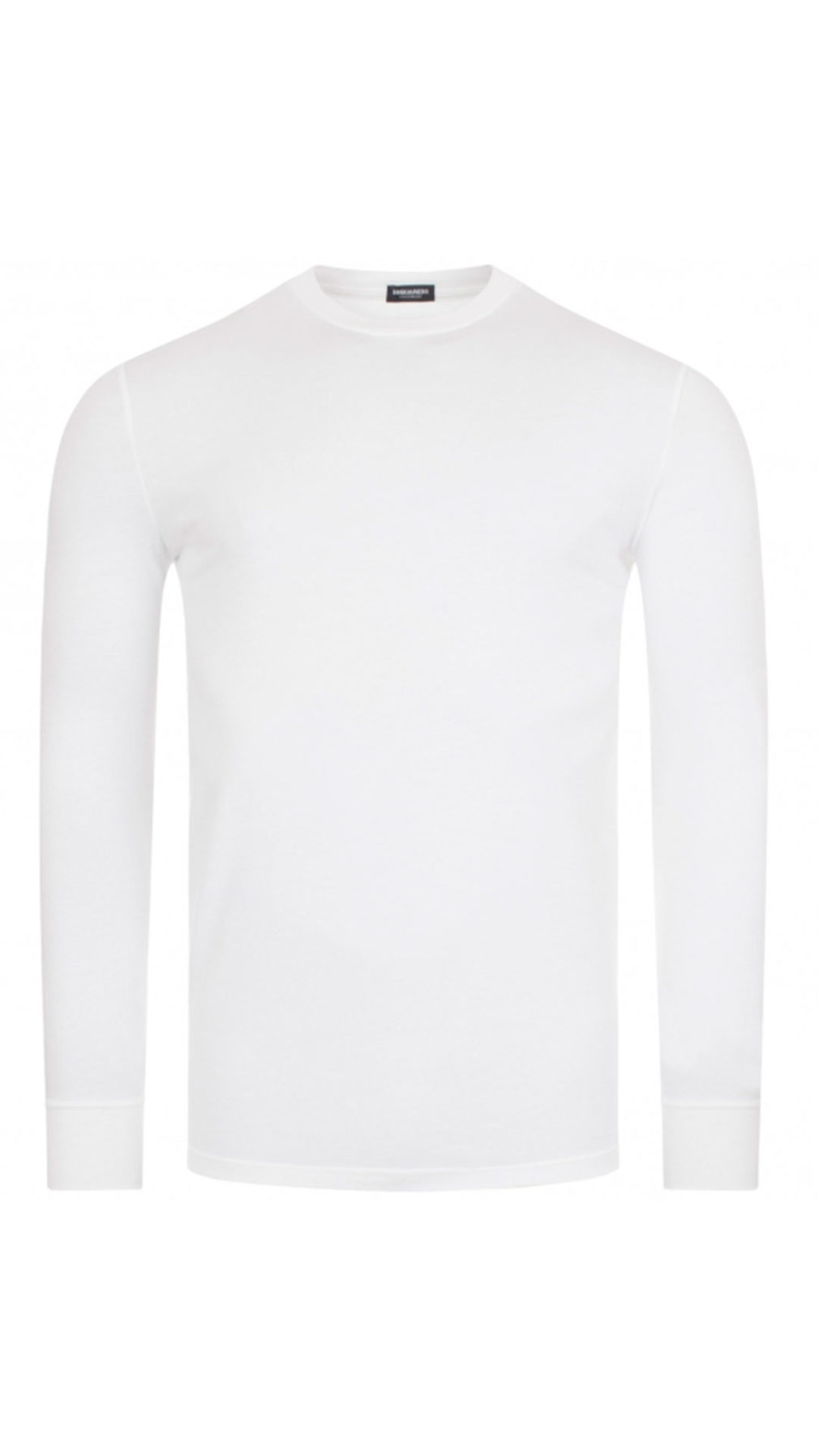 Camiseta dsquared2 manga larga con logo en la manga