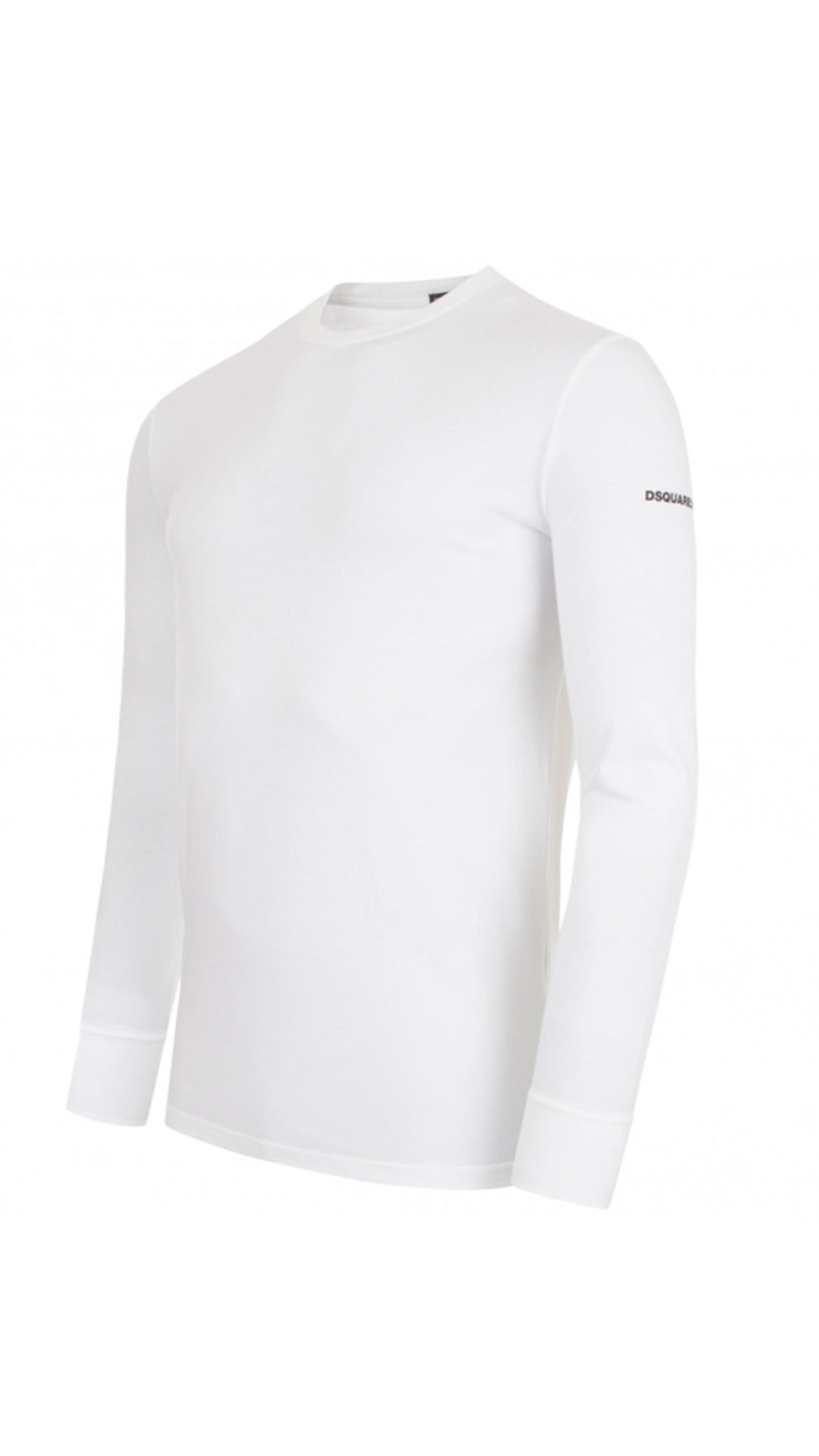 Camiseta dsquared2 manga larga con logo en la manga