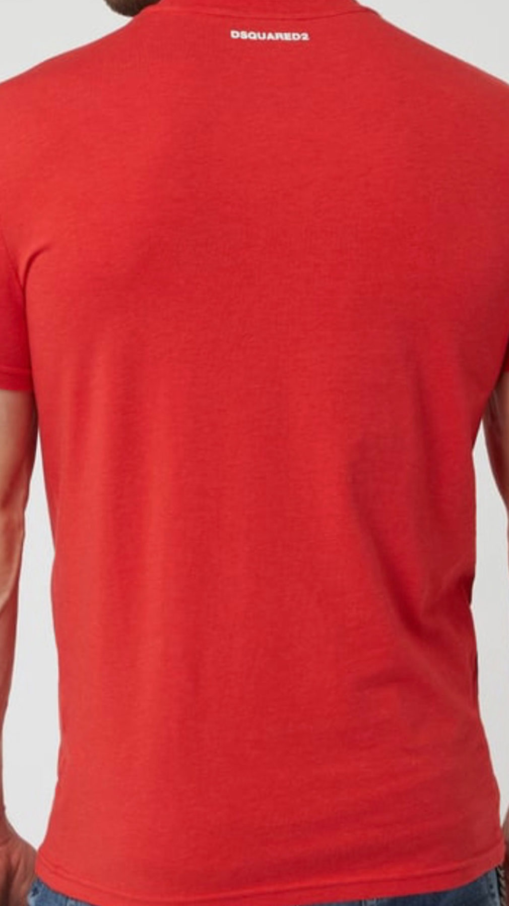 Camiseta dsquared2 manga corta básica con logo