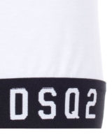 Camiseta dsquared2 manga corta con logo en manga