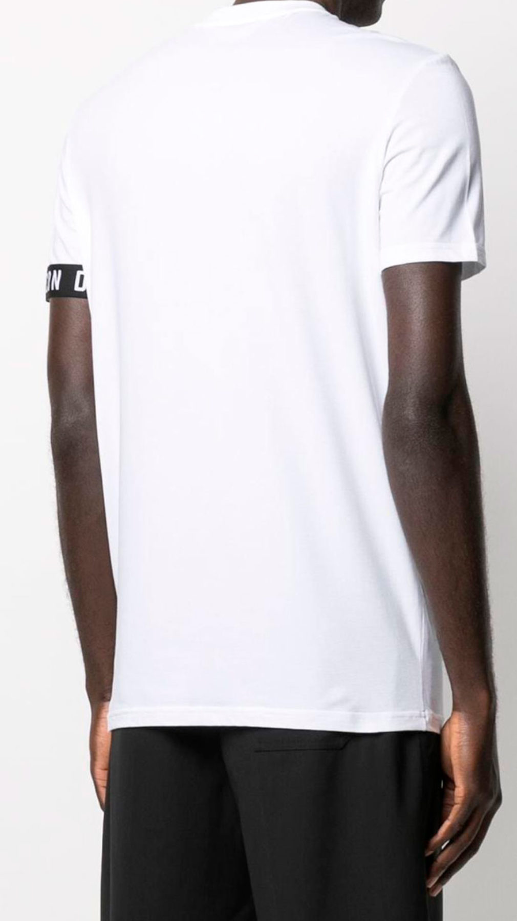 Camiseta dsquared2 manga corta con logo en manga