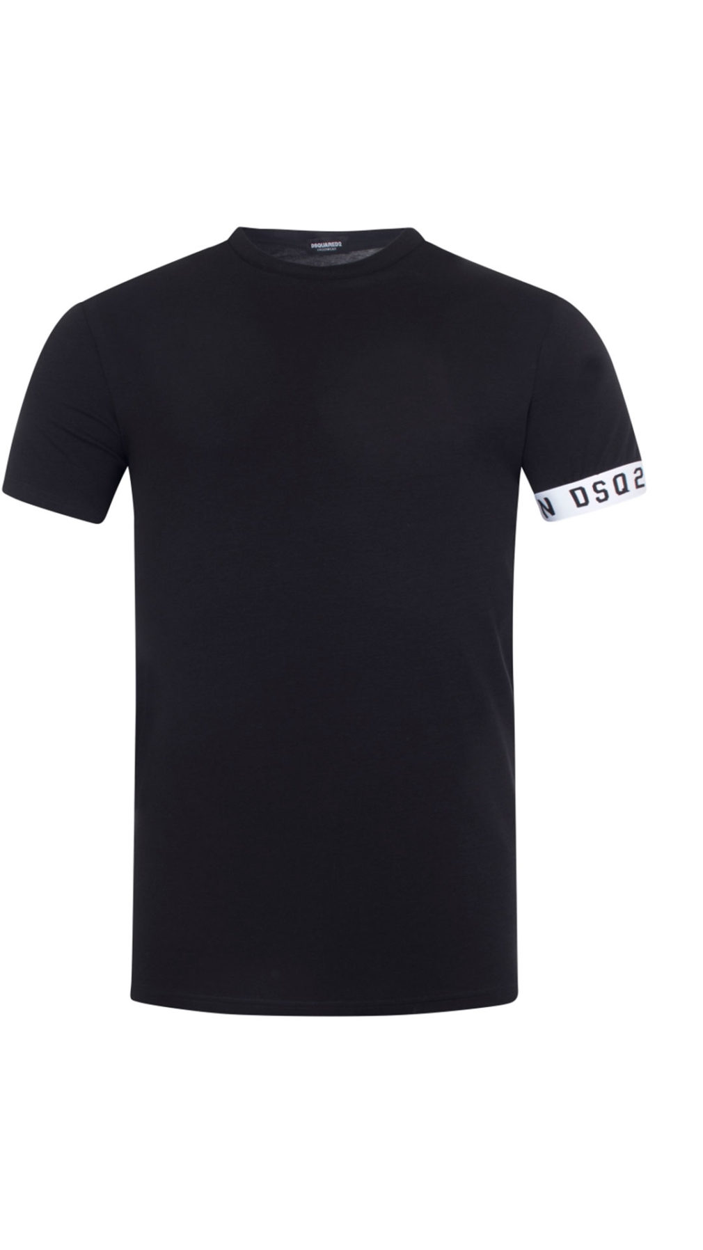 Camiseta dsquared2 manga corta con logo en manga