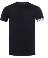 Camiseta dsquared2 manga corta con logo en manga