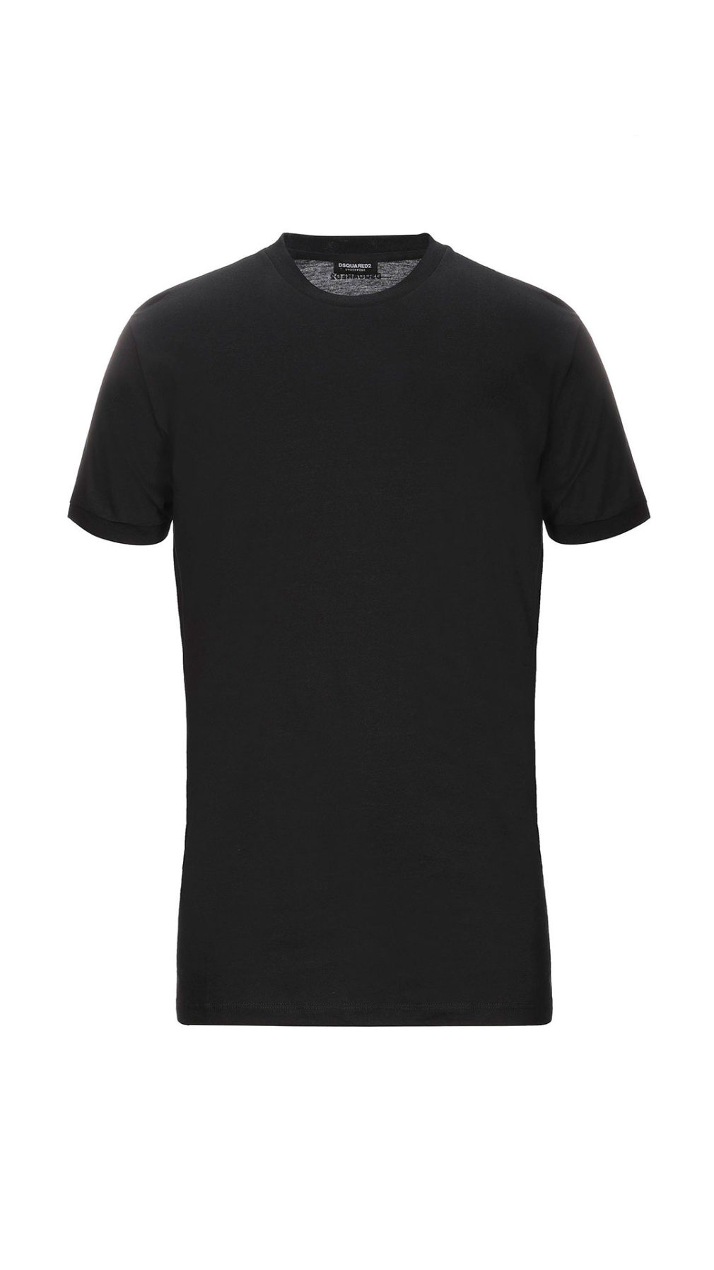 Camiseta dsquared2 manga corta básica con logo parte trasera