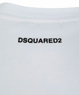 Camiseta dsquared2 manga corta básica con logo parte trasera