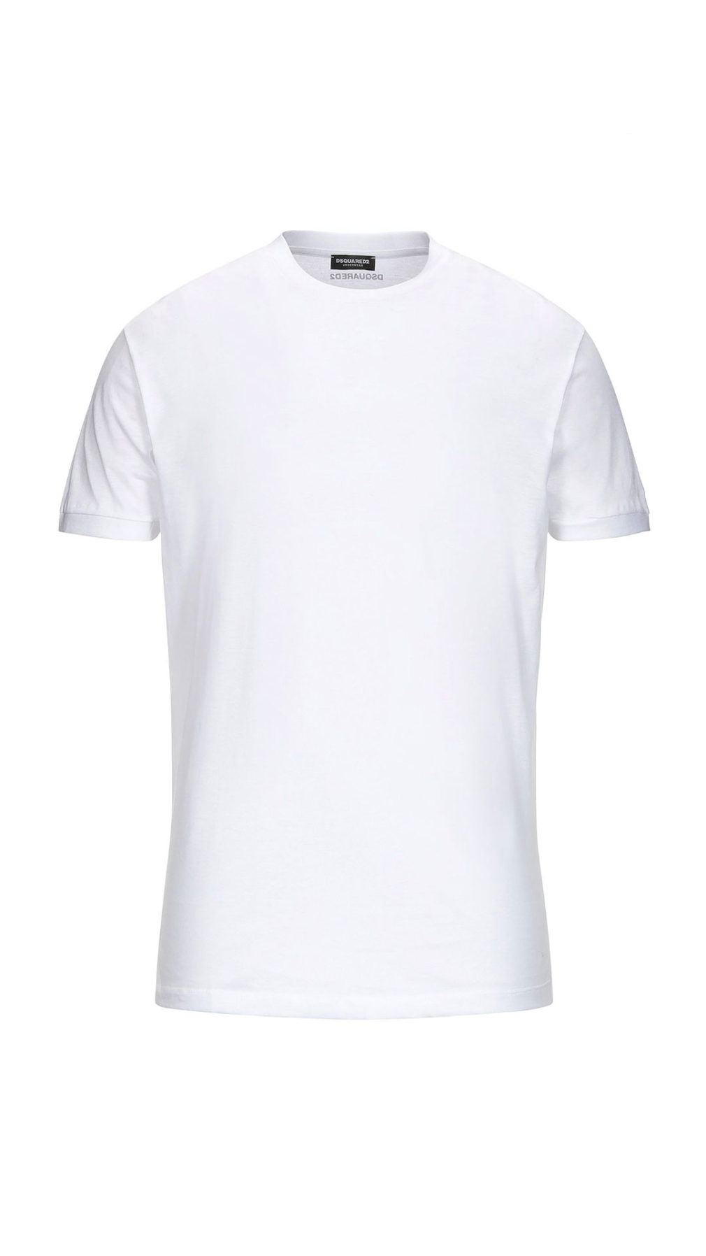 Camiseta dsquared2 manga corta básica con logo parte trasera