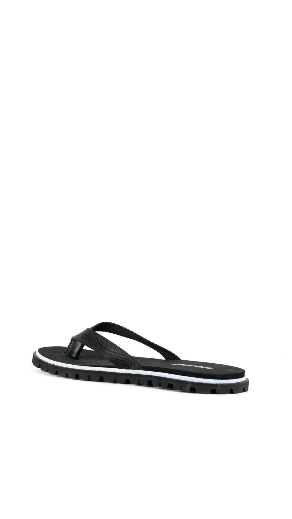 Chancla dsquared2 con logo en la tira