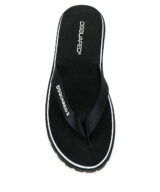 Chancla dsquared2 con logo en la tira