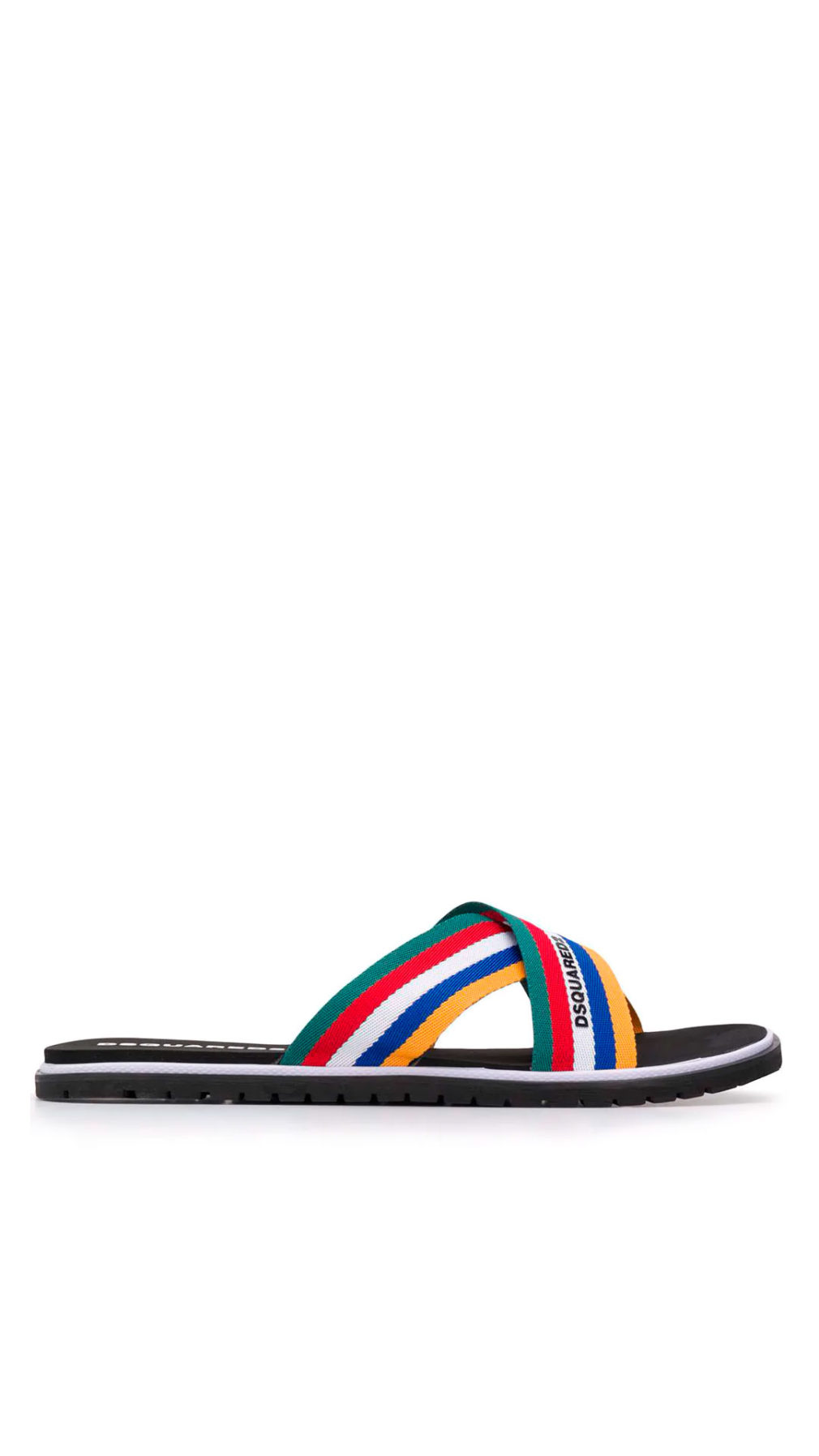 Chancla dsquared2 logo en la cinta