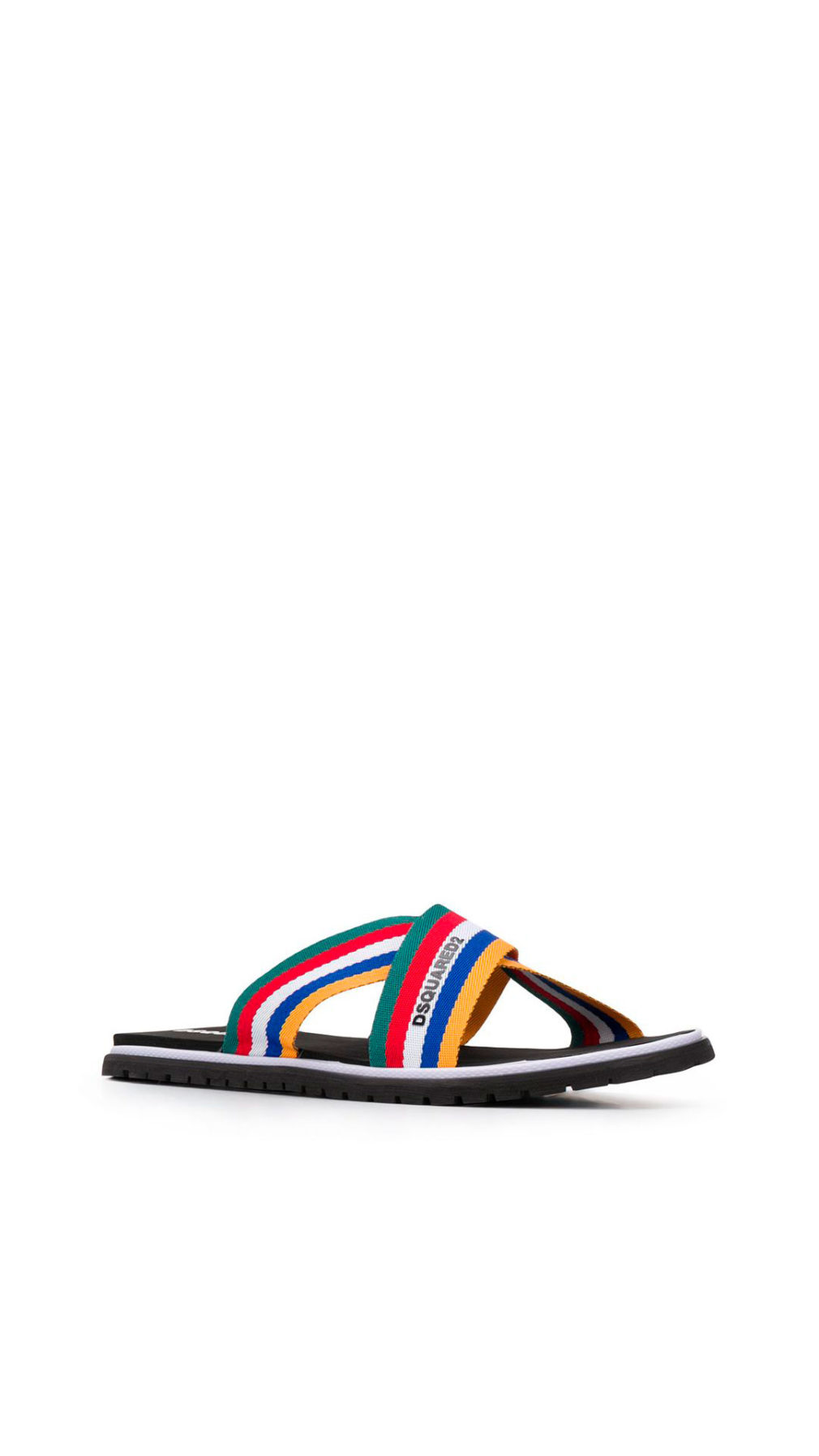 Chancla dsquared2 logo en la cinta