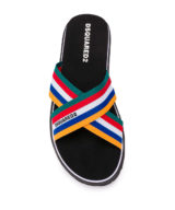 Chancla dsquared2 logo en la cinta