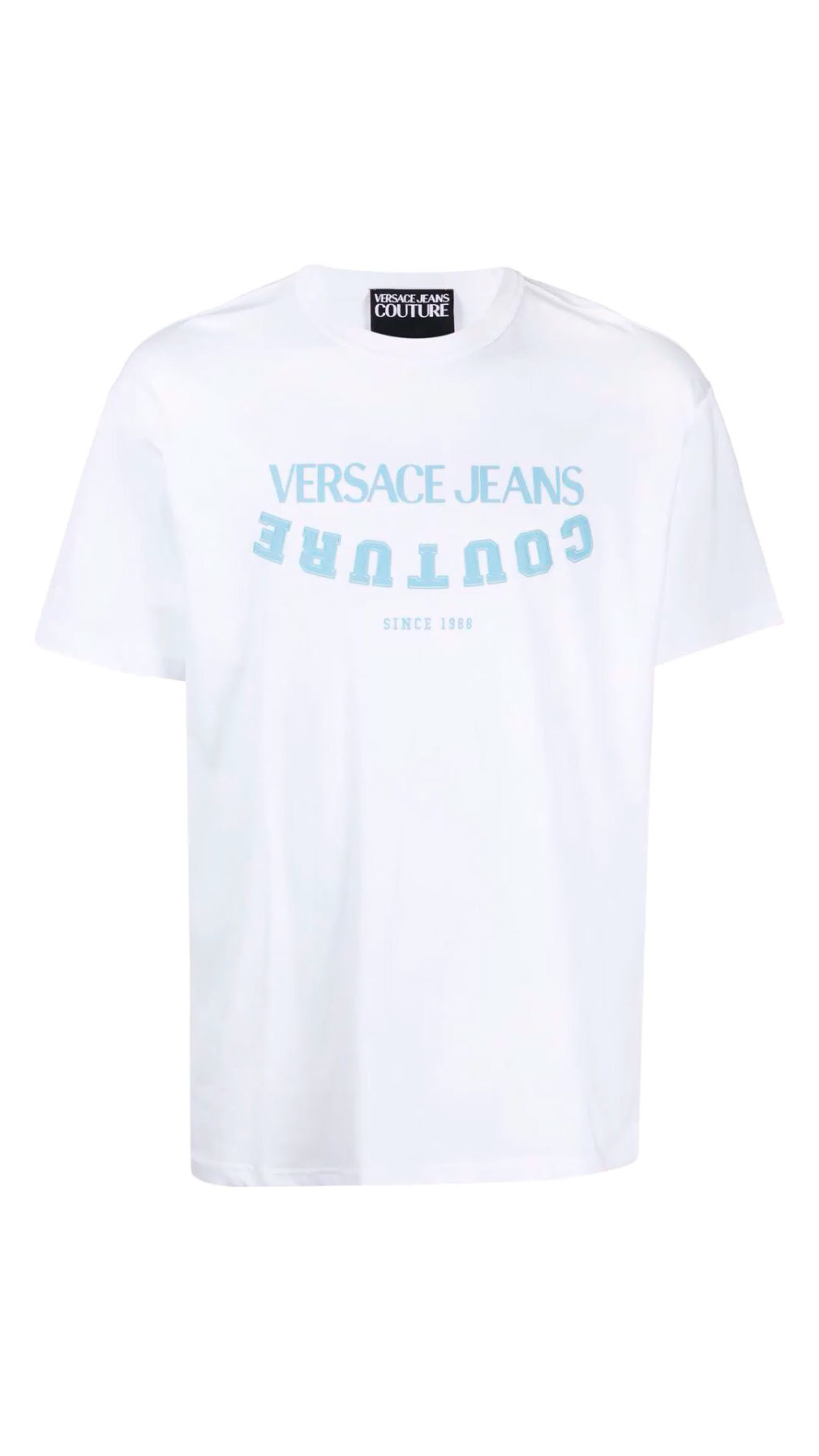 Camiseta versace jeans couture manga corta logo en pecho
