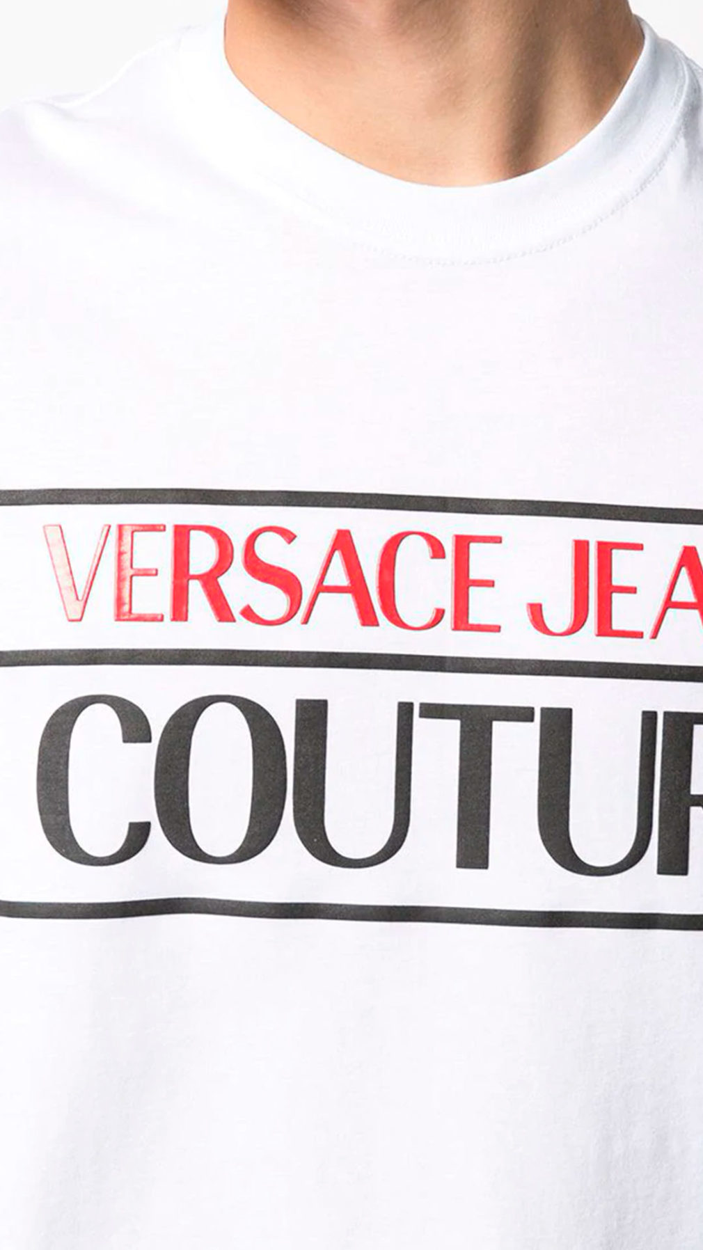 Camiseta versace jeans couture manga corta logo