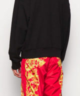 Sudadera Versace Jeans Couture con contraste del logo bordado y engomado