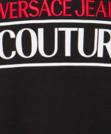 Sudadera Versace Jeans Couture con contraste del logo bordado y engomado