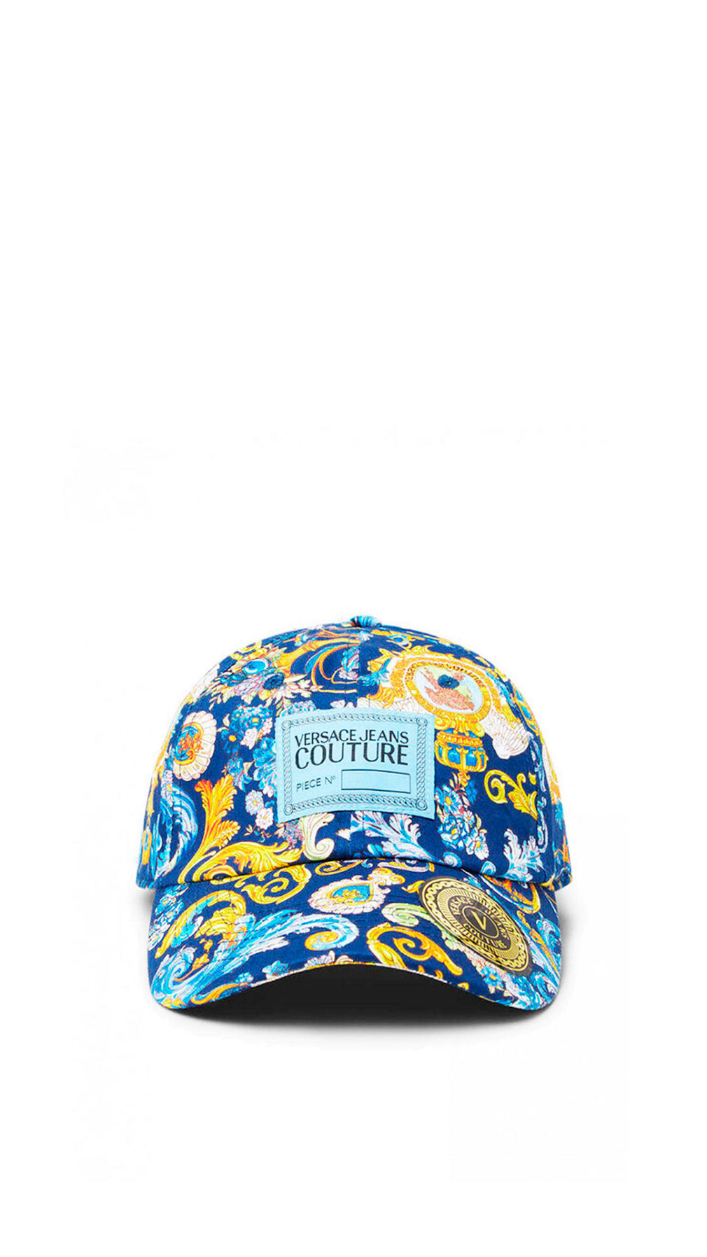 Gorra versace jeans couture béisbol con estampado barroco
