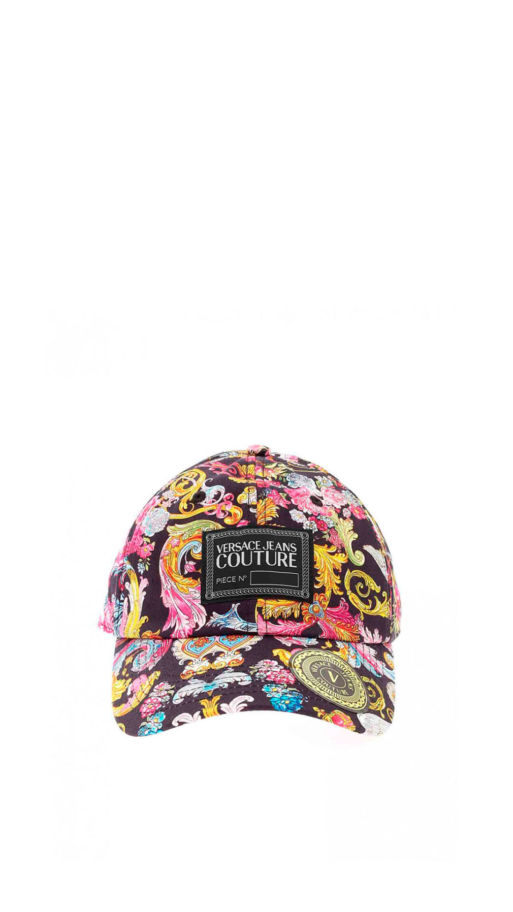 Gorra versace jeans couture béisbol con estampado barroco