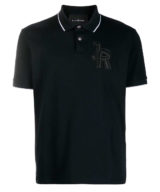 Polo john richmond manga corta logo bordado