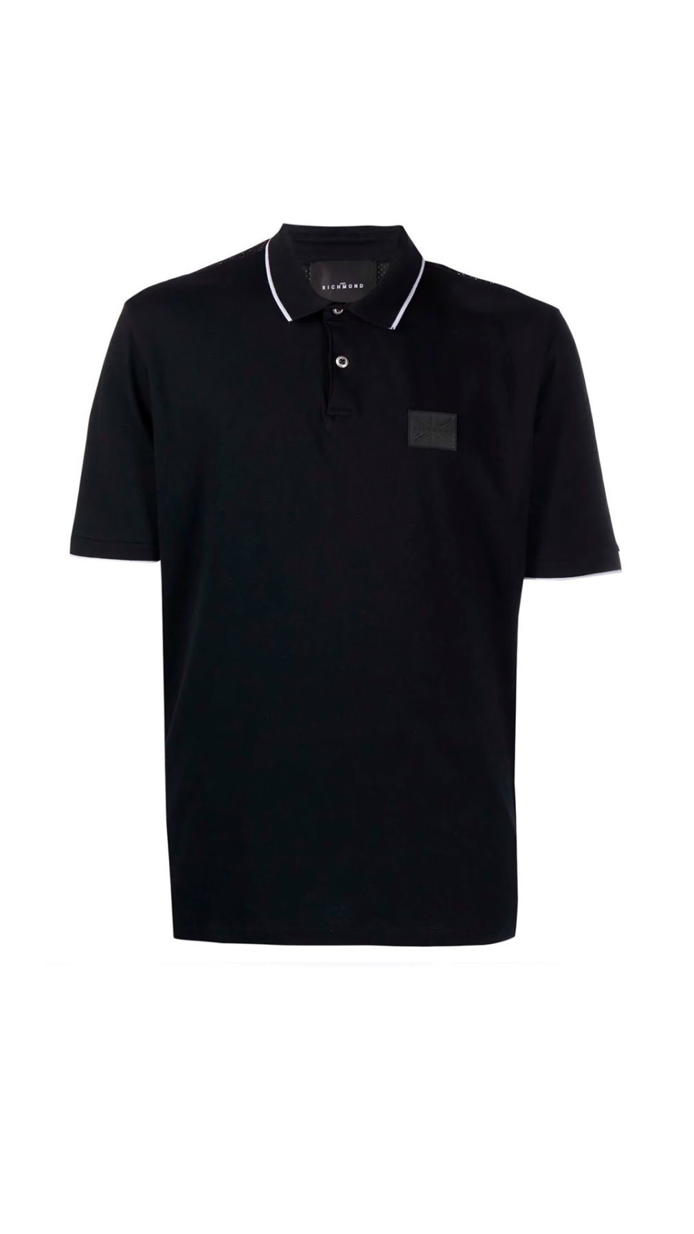 Polo john richmond manga corta