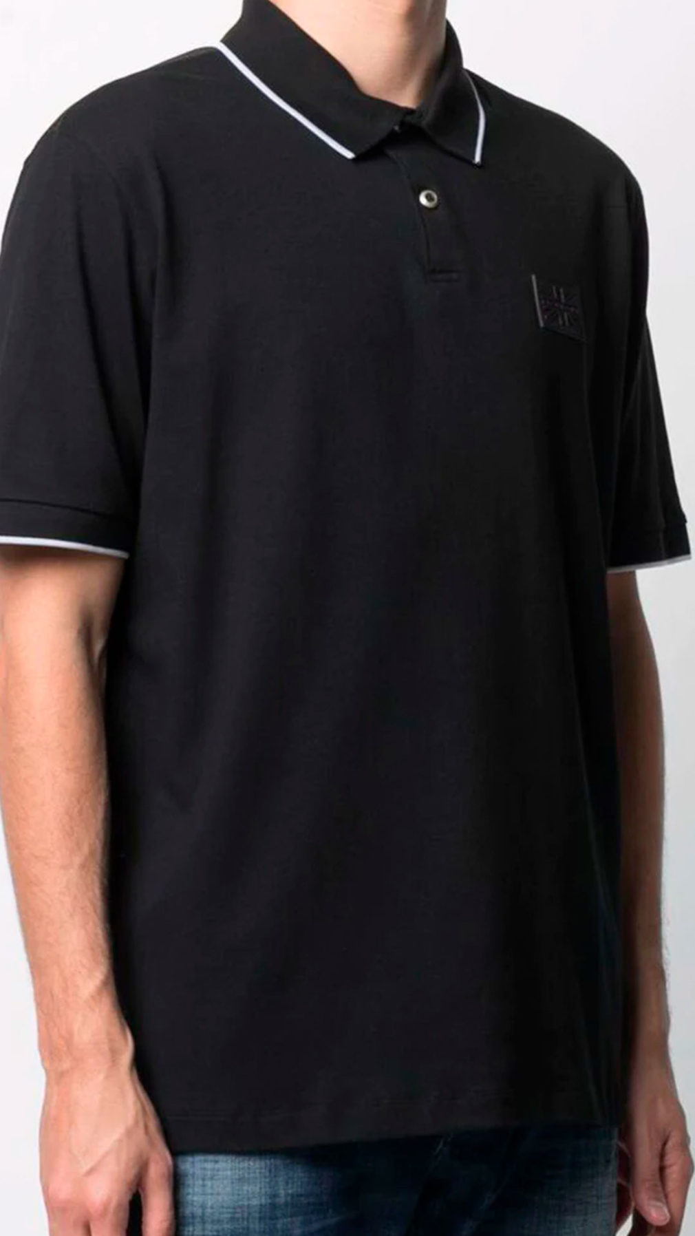 Polo john richmond manga corta