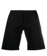 Pantalones john richmond cortos negros logo parte posterior